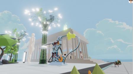 香港房地產(chǎn)大亨投資開發(fā)虛擬土地圖片