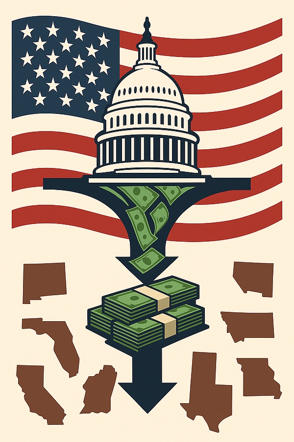 “大而美法案”下的暗礁：美國聯(lián)邦政府的深層矛盾圖片